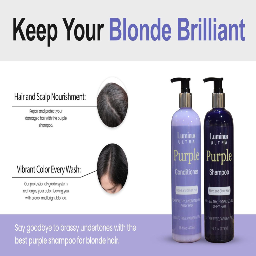 Purple Shampoo & Conditioner