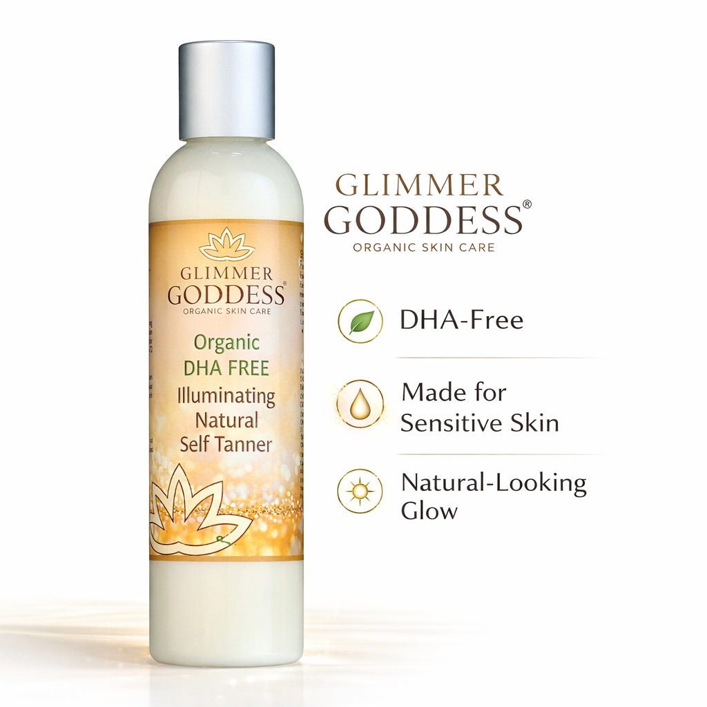 Organic DHA-Free Self Tanner – Natural Sun-Kissed Glow for Sensitive Skin