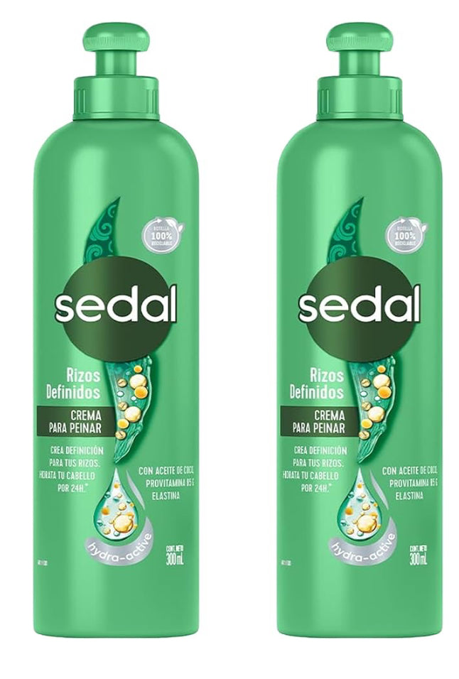 Sedal New formula Combing Curls Obedient Curls 300ml (2 Pack)