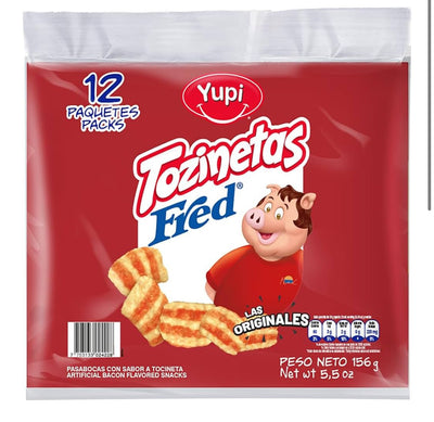 Yupi Tozinetas Fred - Bacon Chips