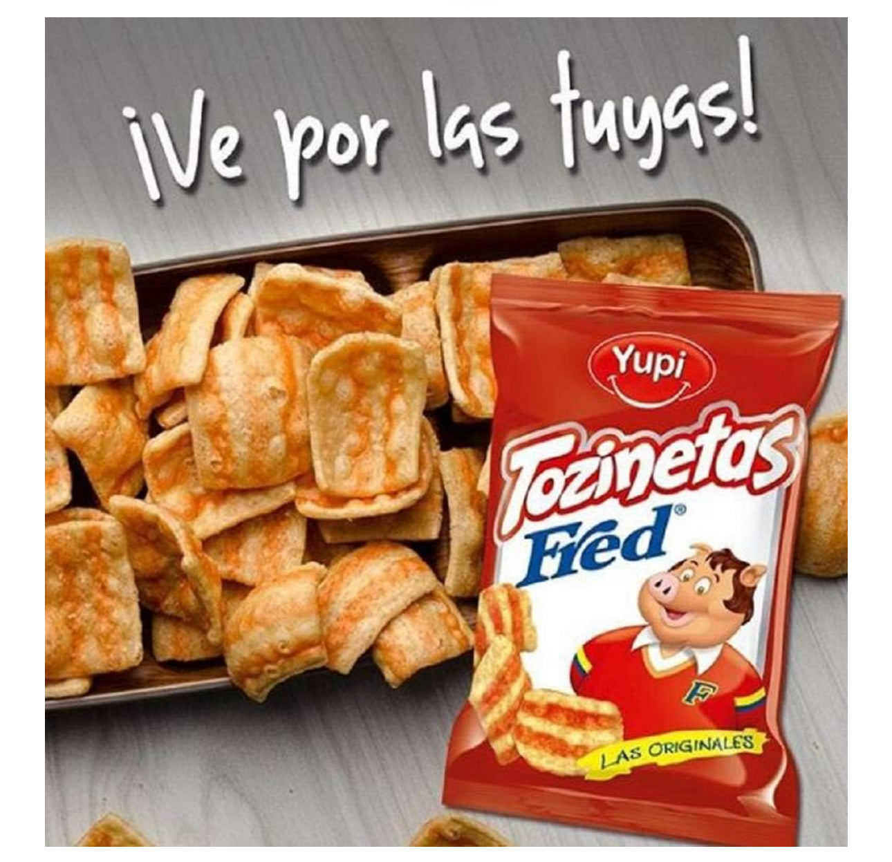 Yupi Tozinetas Fred - Bacon Chips