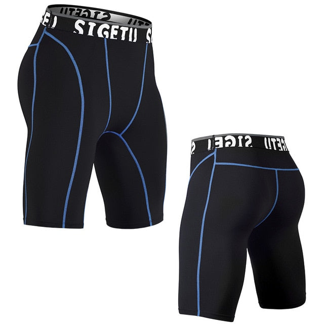 High Elastic GYM Shorts Men Dry Fit Running Shorts Football Phone Pocket Design Fitness Sport Shorts Workout Short Leggings