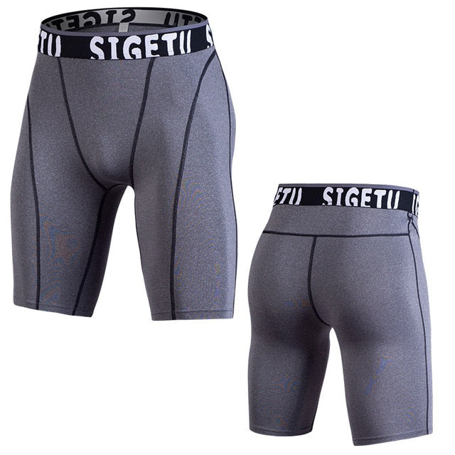 High Elastic GYM Shorts Men Dry Fit Running Shorts Football Phone Pocket Design Fitness Sport Shorts Workout Short Leggings