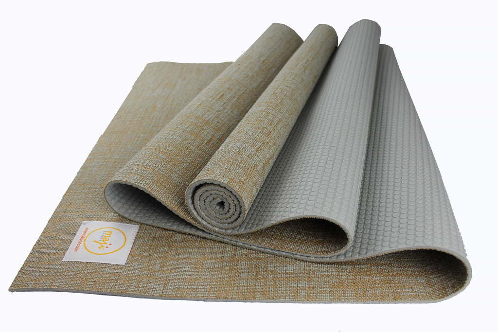 Jute Premium ECO Fitness, pilates, Yoga Mat + Fitness Bundle