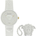 VERSACE Mod. MEDUSA POP + VERSACE WHITE SILICON PURSE