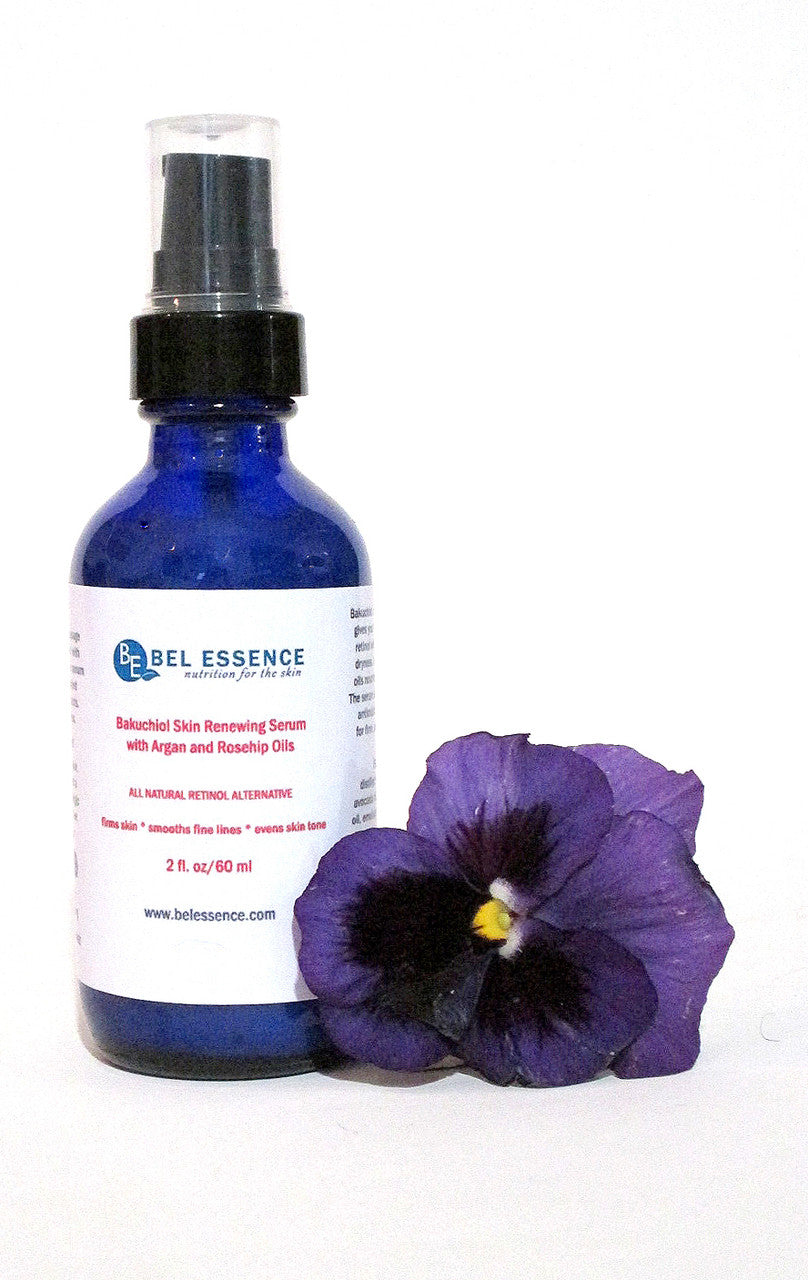 Bakuchiol Natural Retinol Serum With Argan, Avocado and Rosehip Oils - Reduce Wrinkles, Firm Skin, Youthful Glow  - 2 oz